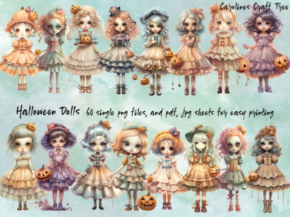 Download Halloween Doll Cutouts - Cutouts Collection