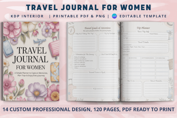 Download Travel Journal for Women | KDP Interiors - Premium Resources