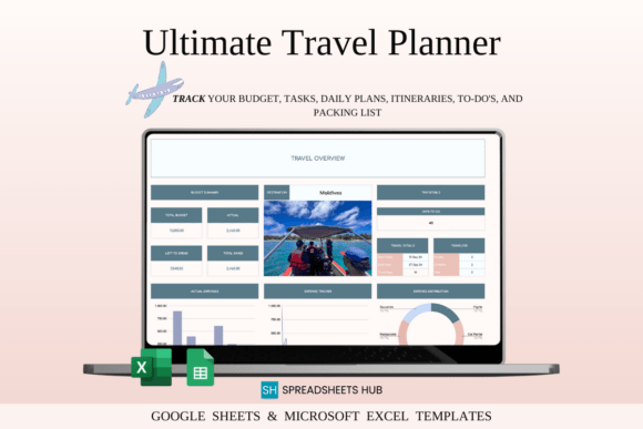 Download Ultimate Travel Planner in Excel - Premium Resources