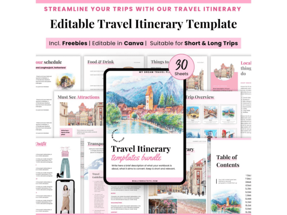 Download Travel Itinerary Planner, Group Trip Planner - Premium Resources